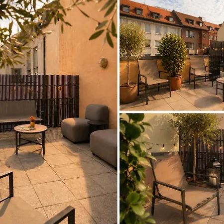 Zentrum Private Terrace, Near Metro, 24h Self Check-in - Smart Tv شقة